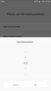 Xiaomi Mijia SYB01 Mi Home Uhrzeit einstellen 2