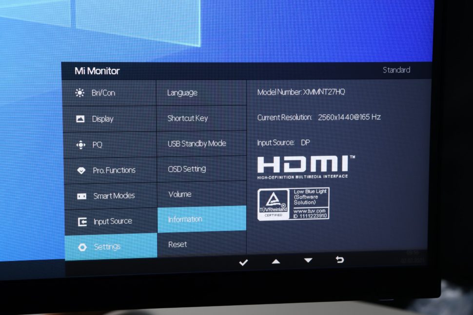 im 165Hz Xiaomi Monitor Desktop 27\