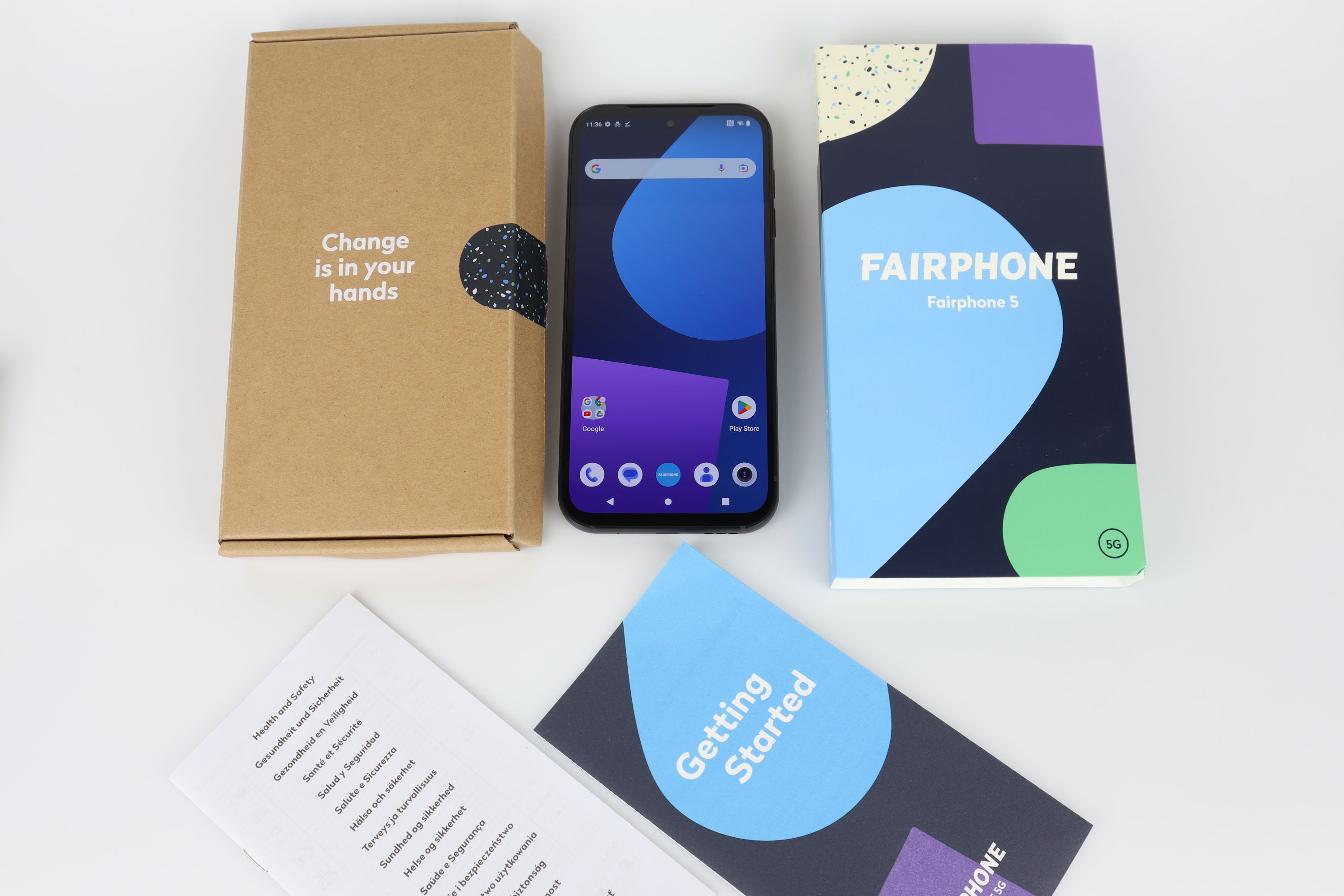 5 Smartphone? Das nachhaltige faire - und Fairphone Test