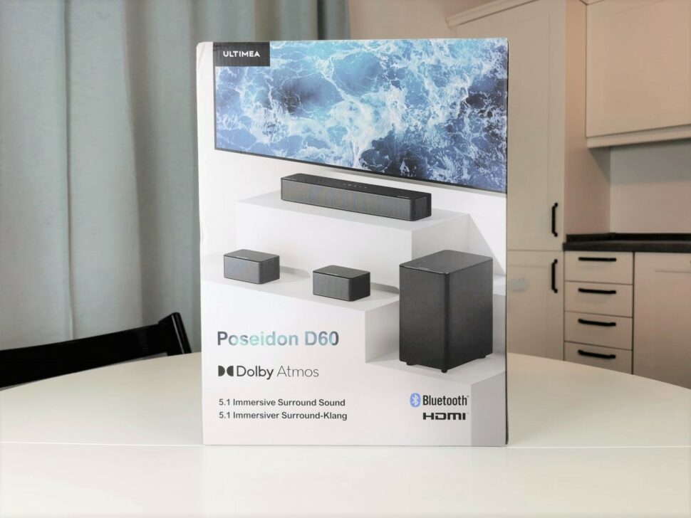 ULTIMEA Poseidon D60 5.1 Dolby Atmos Soundbar Review & How to Setup:  Cinematic Audio Sound Demo!! 