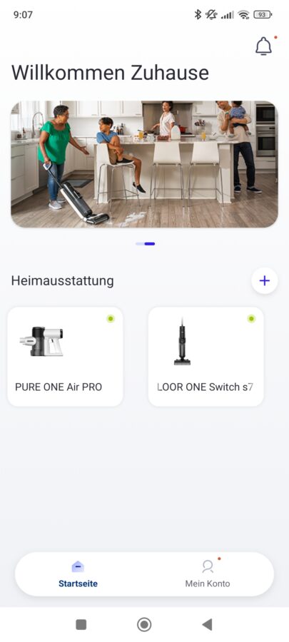 Tineco Floor One Switch S7 App2