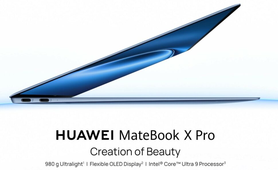 Huawei MateBook X Pro 2024 vorgestellt Head