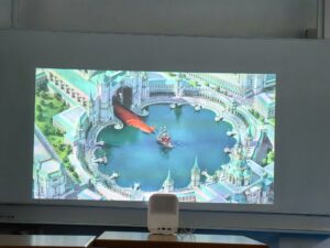Xiaomi Mi Smart Projector 2 65 Zoll abgedunkelt 1