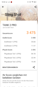 8849 Tank 2 Pro Leistung 3D Mark 1