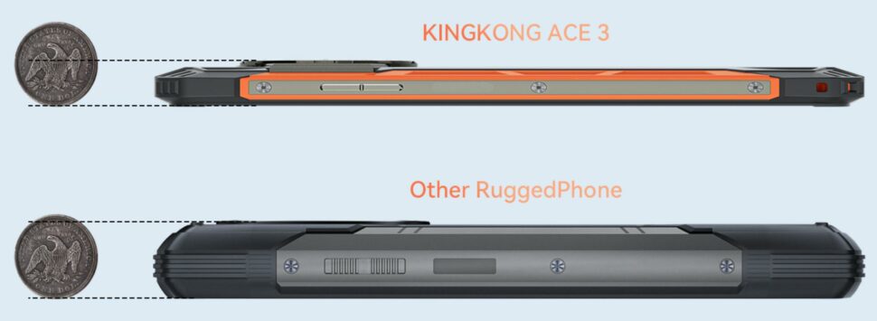 Cubot KingKong Ace 3 vorgestellt Design