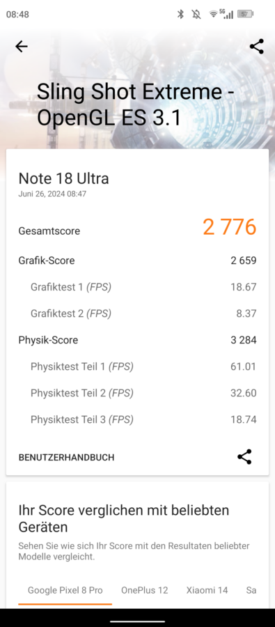 Ulefone Note 18 Ultra Test Bench 2