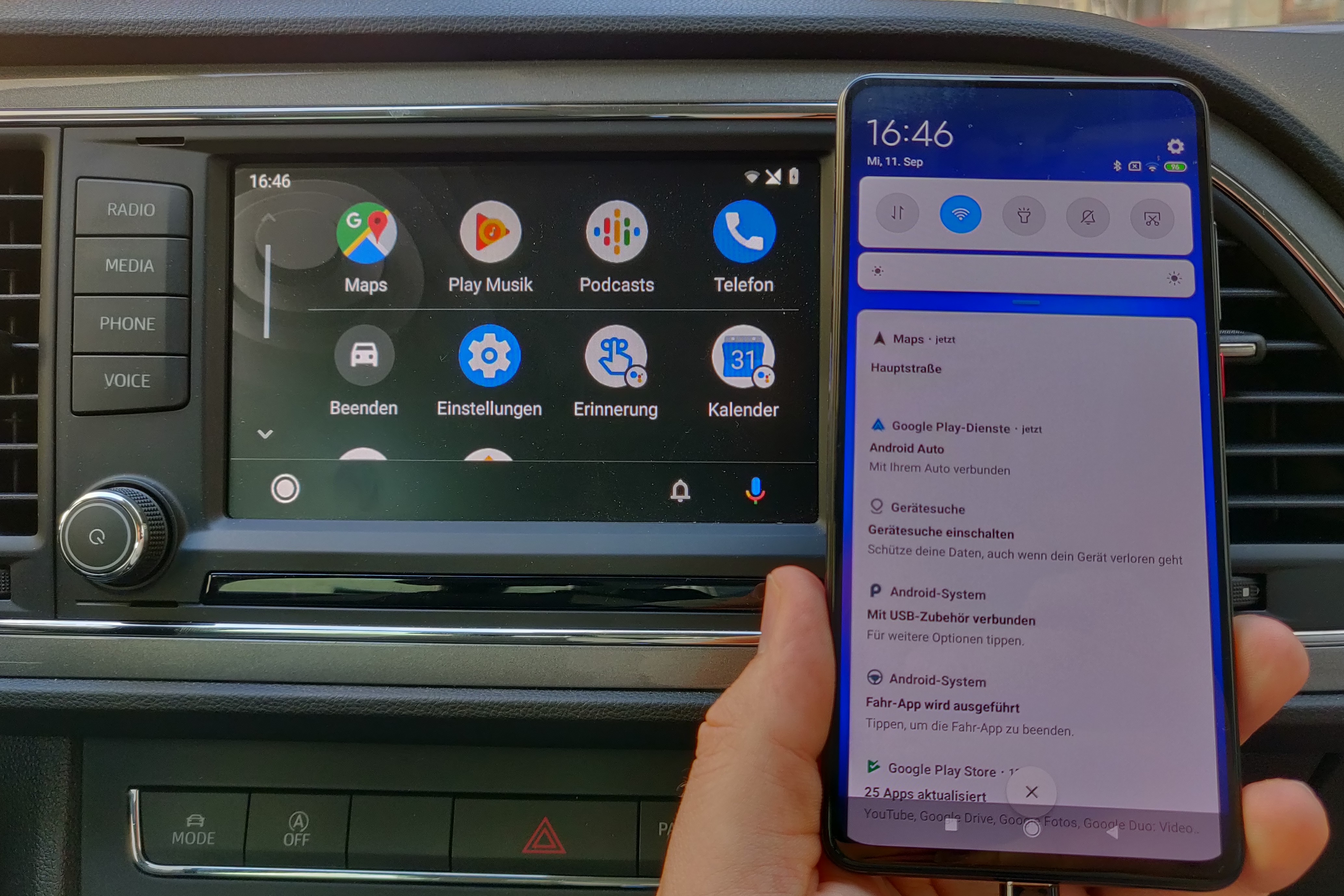 Android Auto: Kabellose Verbindung kommt für alle Smartphones mit