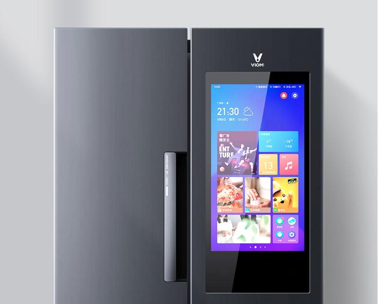 Xiaomis smarter IoT Kühlschrank mit 21 Zoll Display 